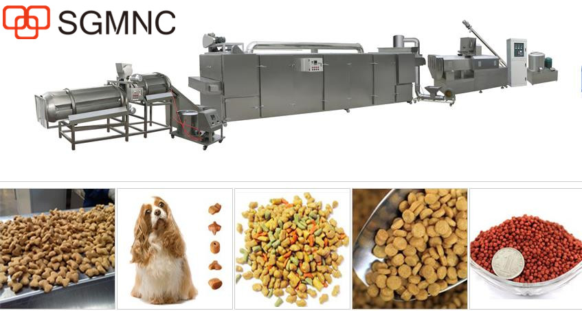 狗粮猫粮机械加工设备宠物食品生产线