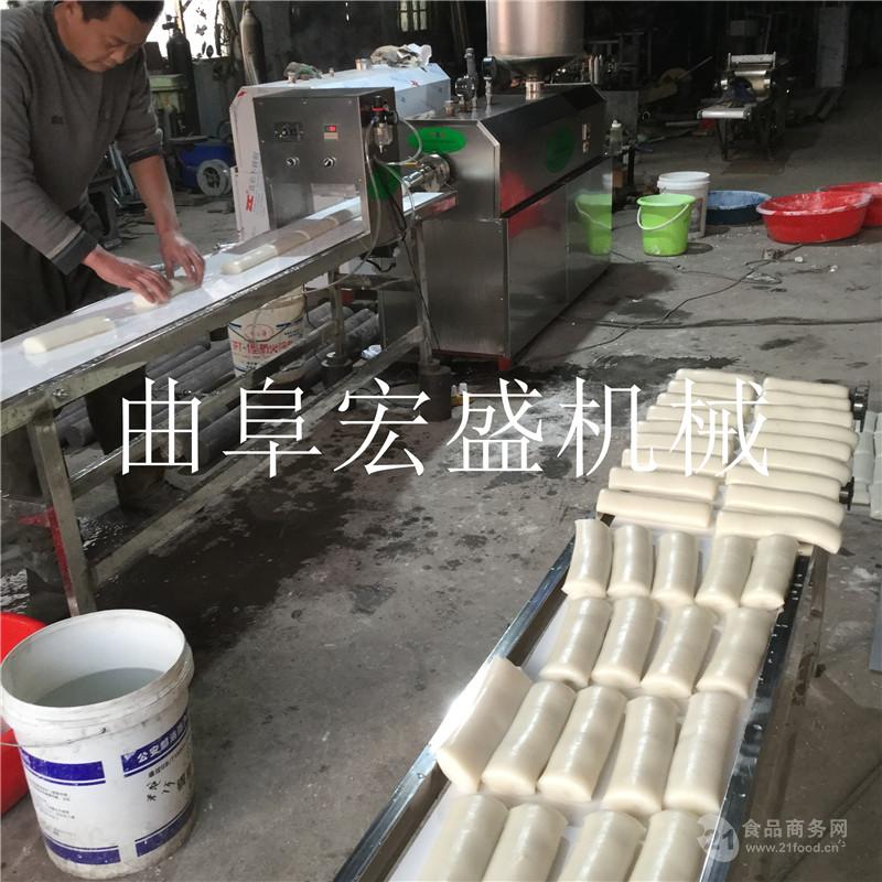 水磨浙江年糕机2020上市免蒸米年糕机创业设备