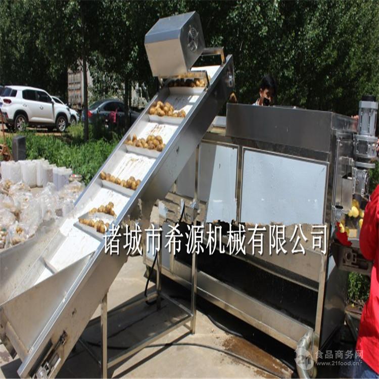 自动化薯片油炸生产线 小型薯片油炸设备 炸薯片机器