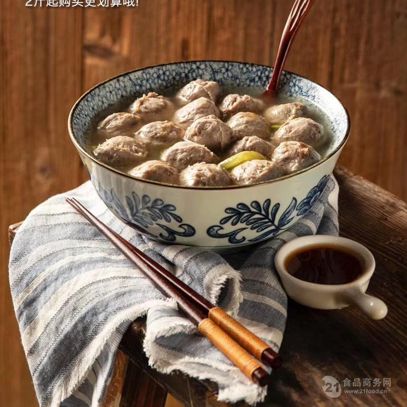 2020超火爆的微商食品 潮百年牛肉丸
