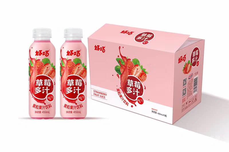 好巧果汁 草莓汁 瓶装批发 广东山 果蔬汁饮料