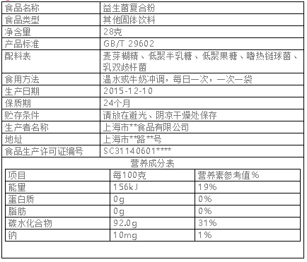 预包装食品标签标识错误案例分析|食问实答