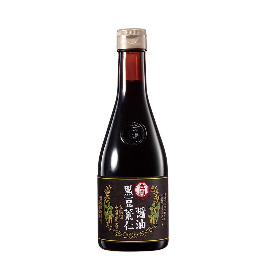 台湾地区金兰黑豆薏仁酱油酿造酱油生抽老抽台湾省 食品商务网