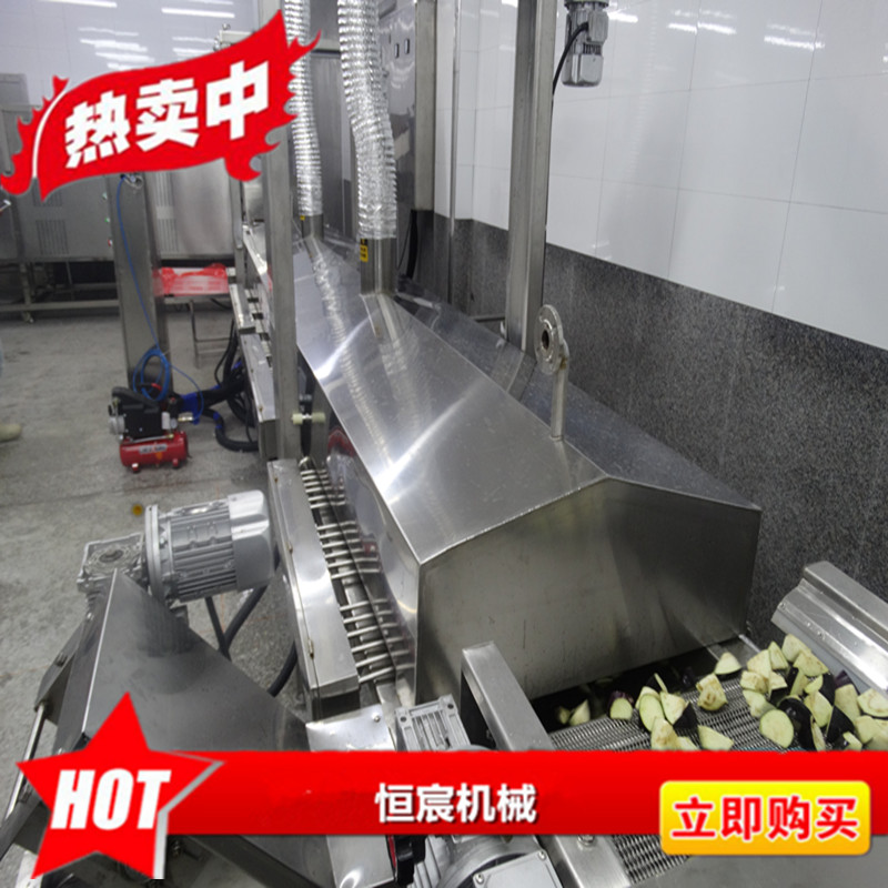 定製魚豆腐深加工設備油炸機器專業廠家 山東濰坊 恆宸機械-食品商務