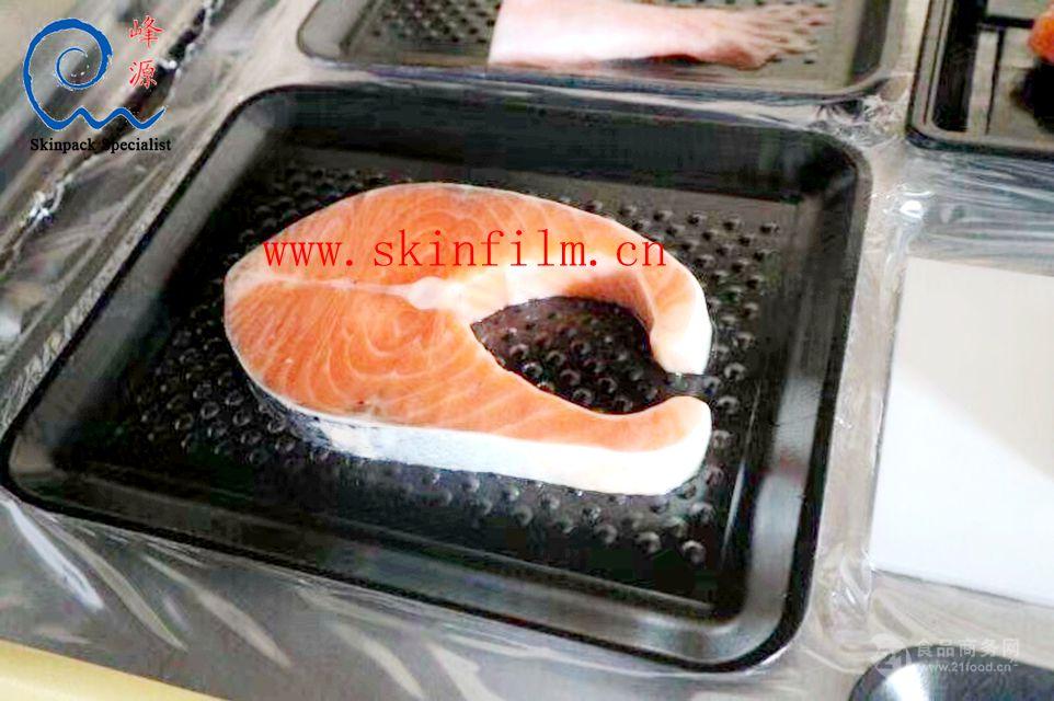 東北海鮮食品貼體包裝盒  哈爾濱鱈魚扇貝真空貼體包裝托盤