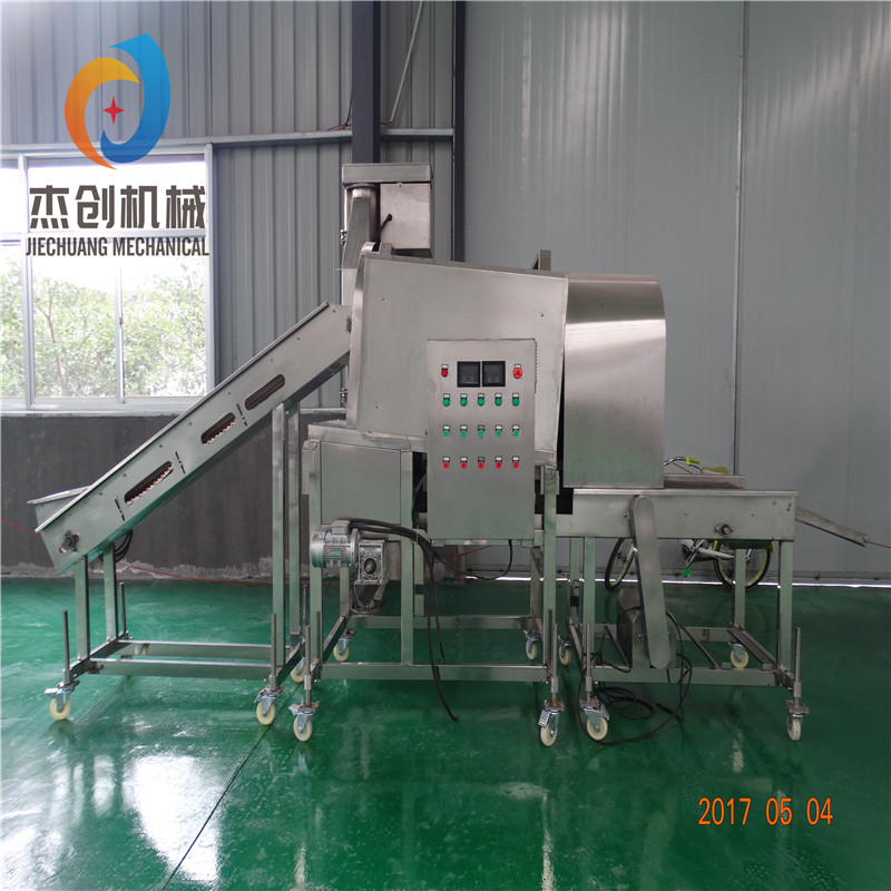 JC-600大型商用滾筒上粉機 魚鱗狀裹粉機 量身訂制