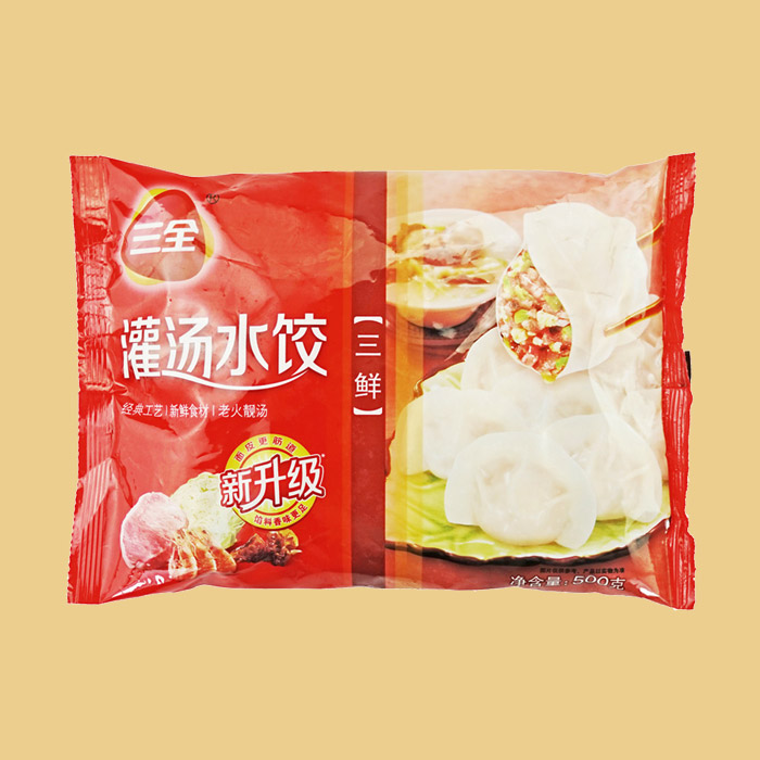三全简装香菇水饺（500g/包）