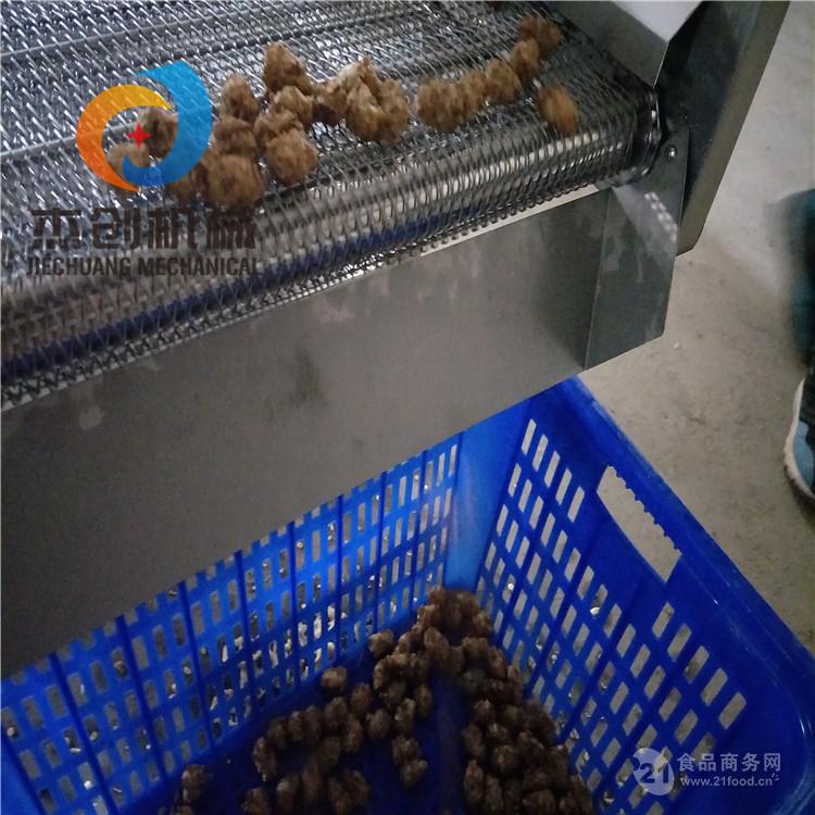 大批量生产四喜丸子油炸机 立柱式提升蔬菜丸子油炸设备 经济实用