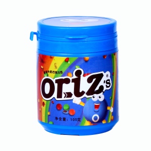 歐樂茲oriz's香濃牛奶巧克力豆105g瓶裝