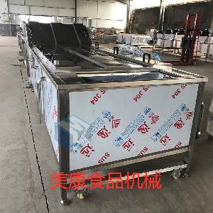 全自动白萝卜酱菜加工清洗杀菌流水线 腌渍酱菜专用杀菌冷却设备