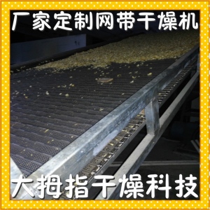 高温网带干燥机 带式干燥机 多层网带干燥设备