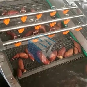 商用环保型红薯加工清洗机流水线 防生锈白薯清洗设备生产厂家