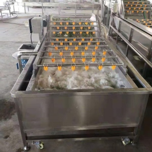 全自动即食风味鱼包装袋清洗风干生产流水线 包装袋去油污清洗