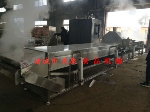 定做中药材深加工清洗无水蒸煮烘干包装一整条流水线