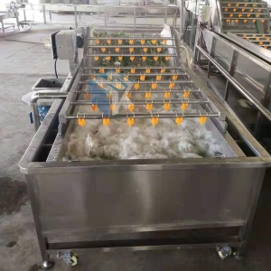 全自动净菜加工土豆丝清洗机 脱水马铃薯清洗漂烫杀青流水线