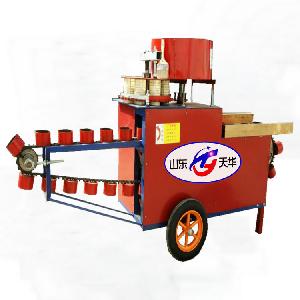 專業快速營養土裝缽機 大棚育苗裝土機省工省時