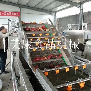 廠家生產紅薯清洗流水線 烤煙薯深加工清洗設備供應商價格