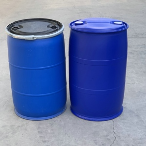 200升双环法兰塑料桶 200升直口大口塑料桶