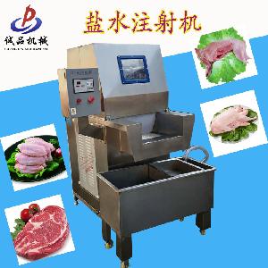 全自动大型盐水注射机  鸡胸肉鸡柳全自动腌肉机